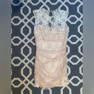 Lace Bodycon Mini Dress